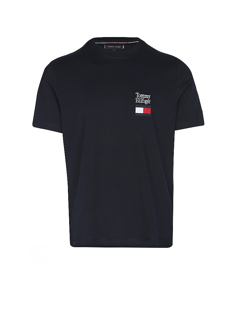 Tommy Hilfiger T-shirt à Manches Courtes Logo Sky Captain M Homme 6